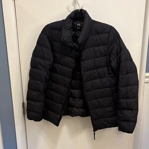 Uniqlo Black Ultra Light Down Coat